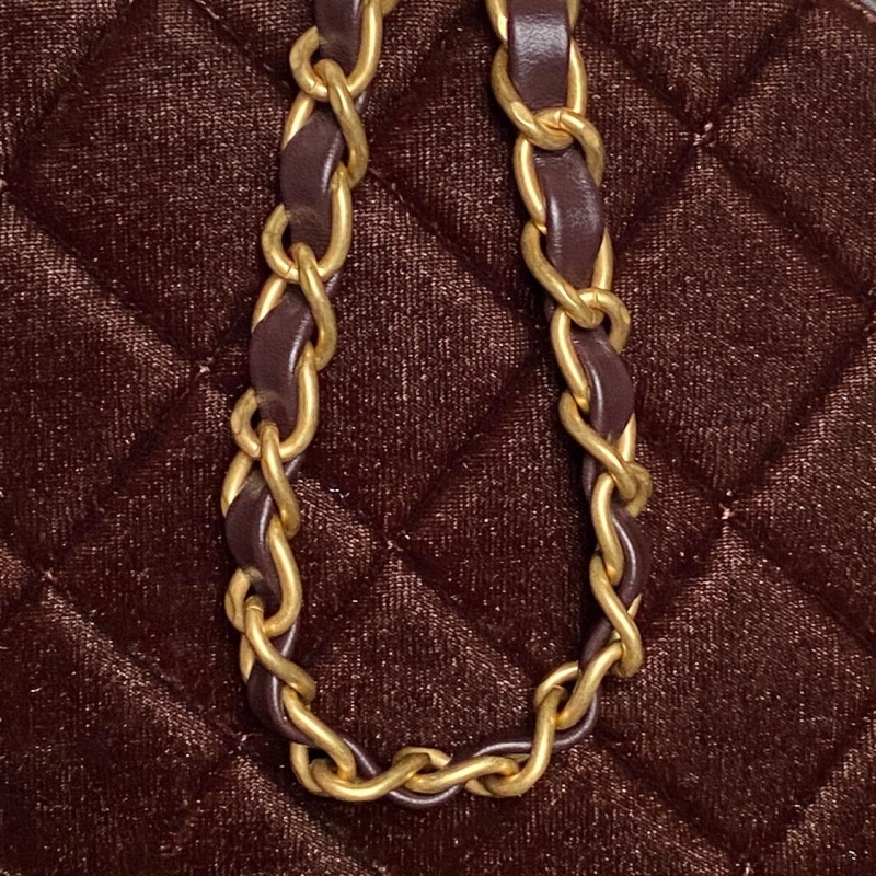 Ch**el top handle bags